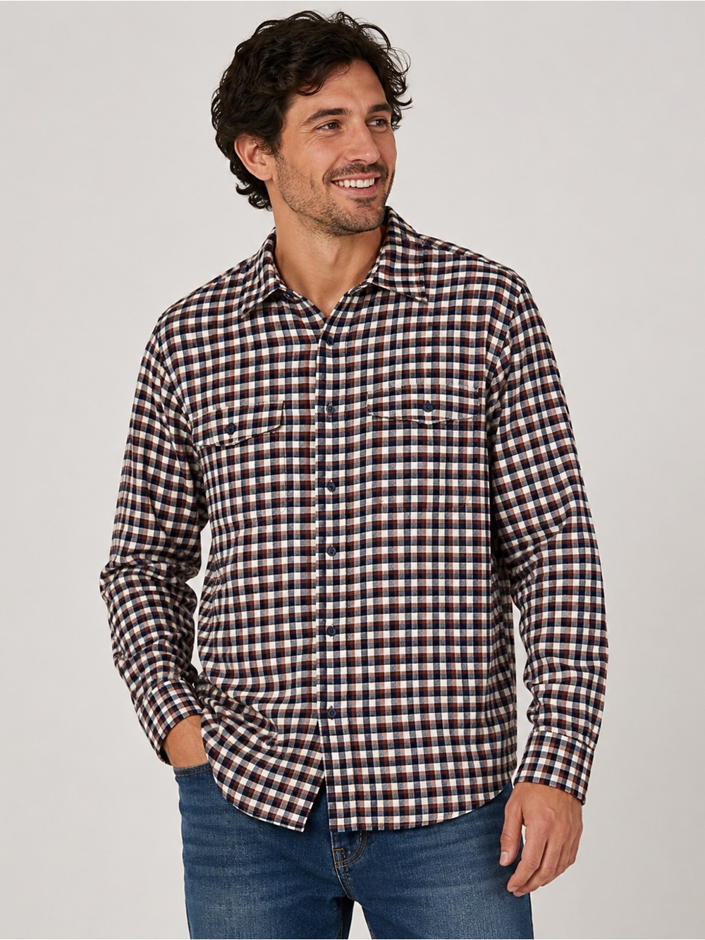 Patagonia Organic Cotton Plaid Flannel Button Up Shirt Mens Gorpcore Outdoor